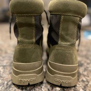 Gently used men’s Coach boots. Size 10.5